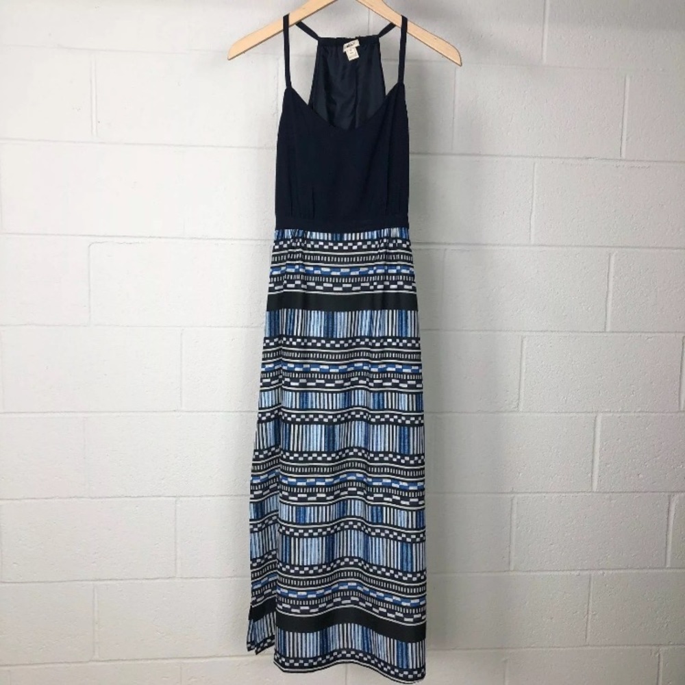J Crew Printed Skirt Maxi Dress Size 6